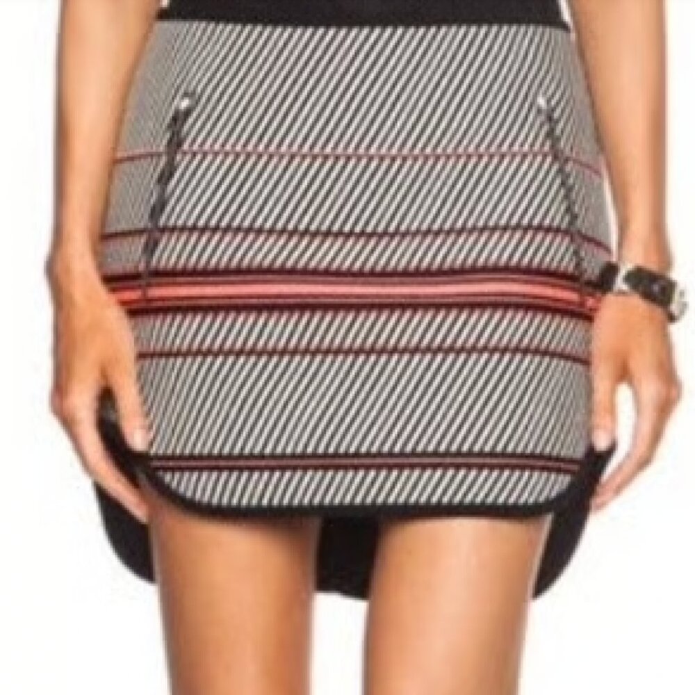 NWT Rag and Bone Striped Mini Skirt 2